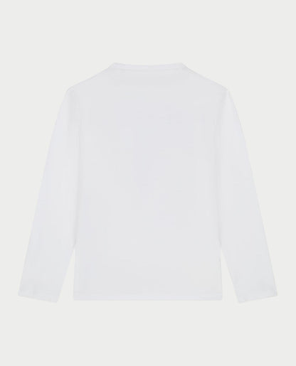 GUESS KIDS LS TRIANGLE LOGO T SHIRT