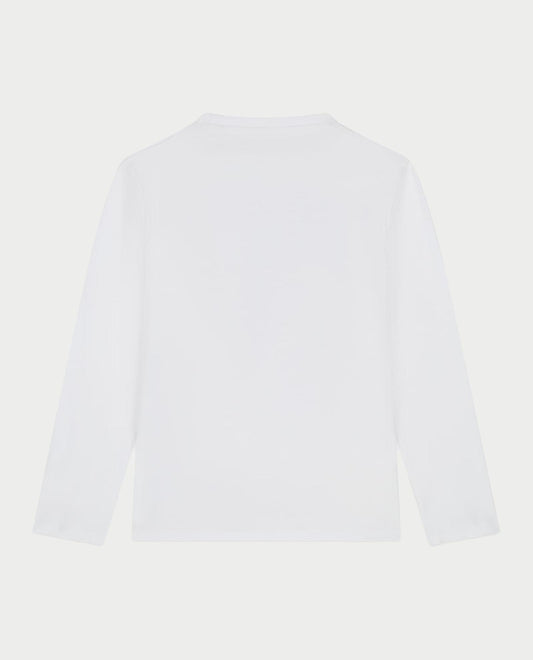 GUESS KIDS LS TRIANGLE LOGO T SHIRT