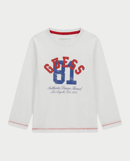 GUESS KIDS 81 LOGO T SHIRT