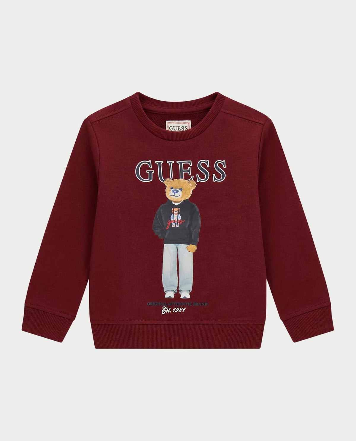 GUESS KIDS COTTON TERRY SWEATSHIRT