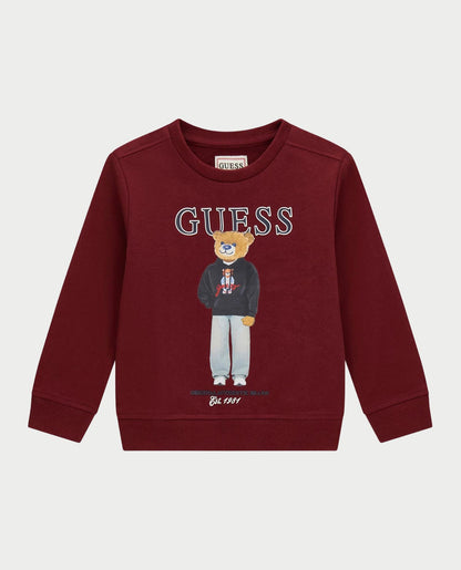 GUESS KIDS COTTON TERRY SWEATSHIRT