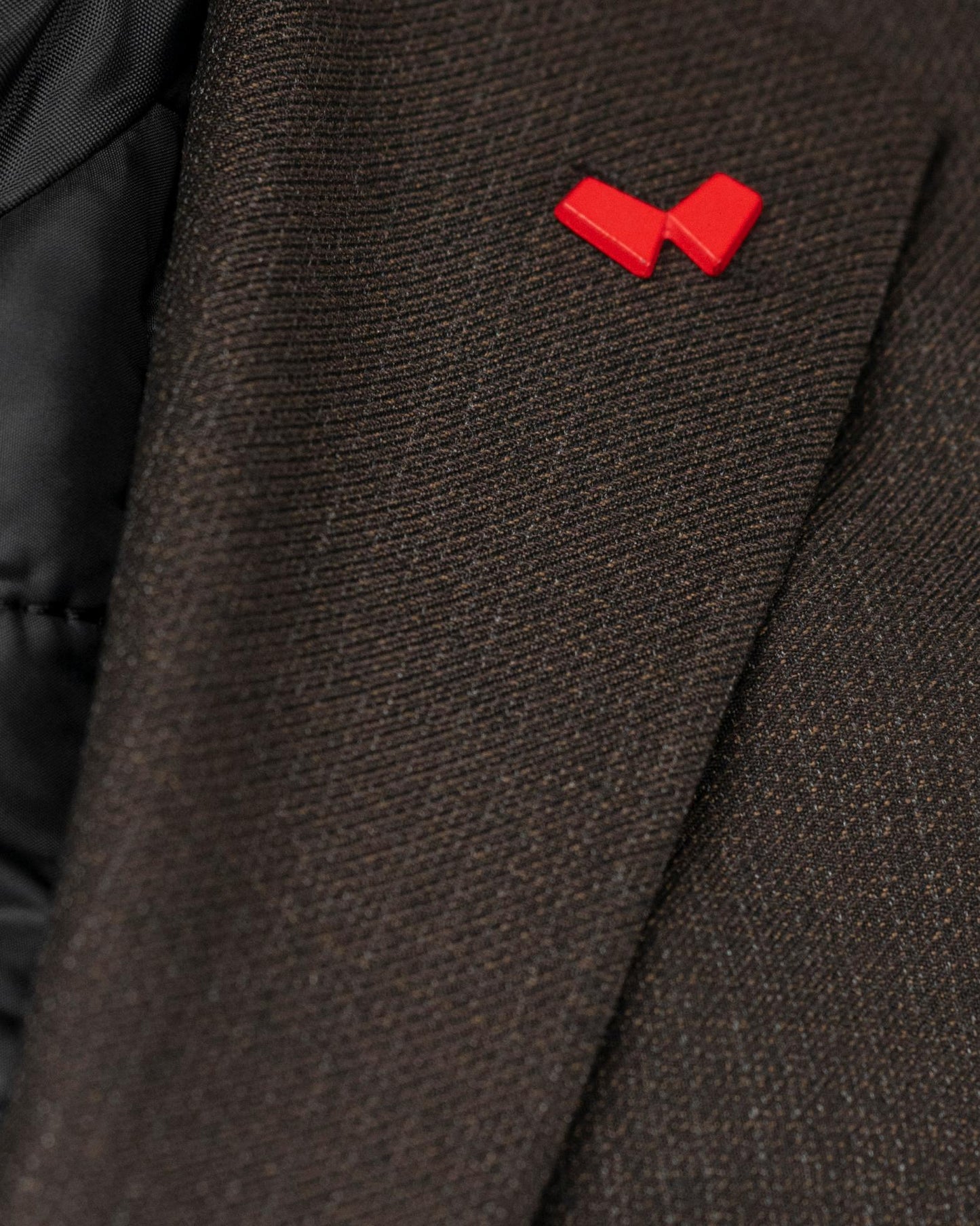 DEZIGN BY FILIS BROWN JACKET WITH DETACHABLE VEST