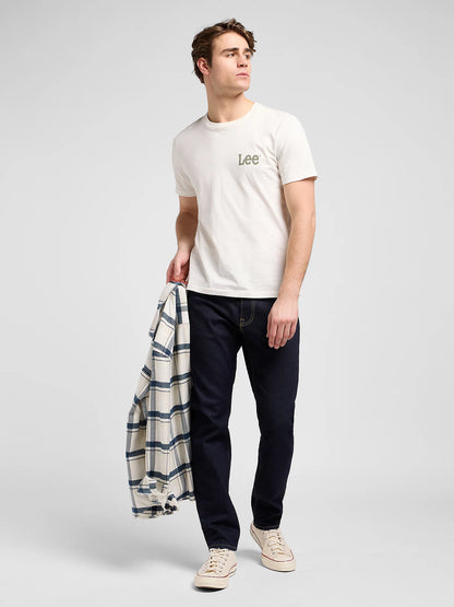 LEE JEANS RIDER SLIM STRAIGHT DENIM PANTS