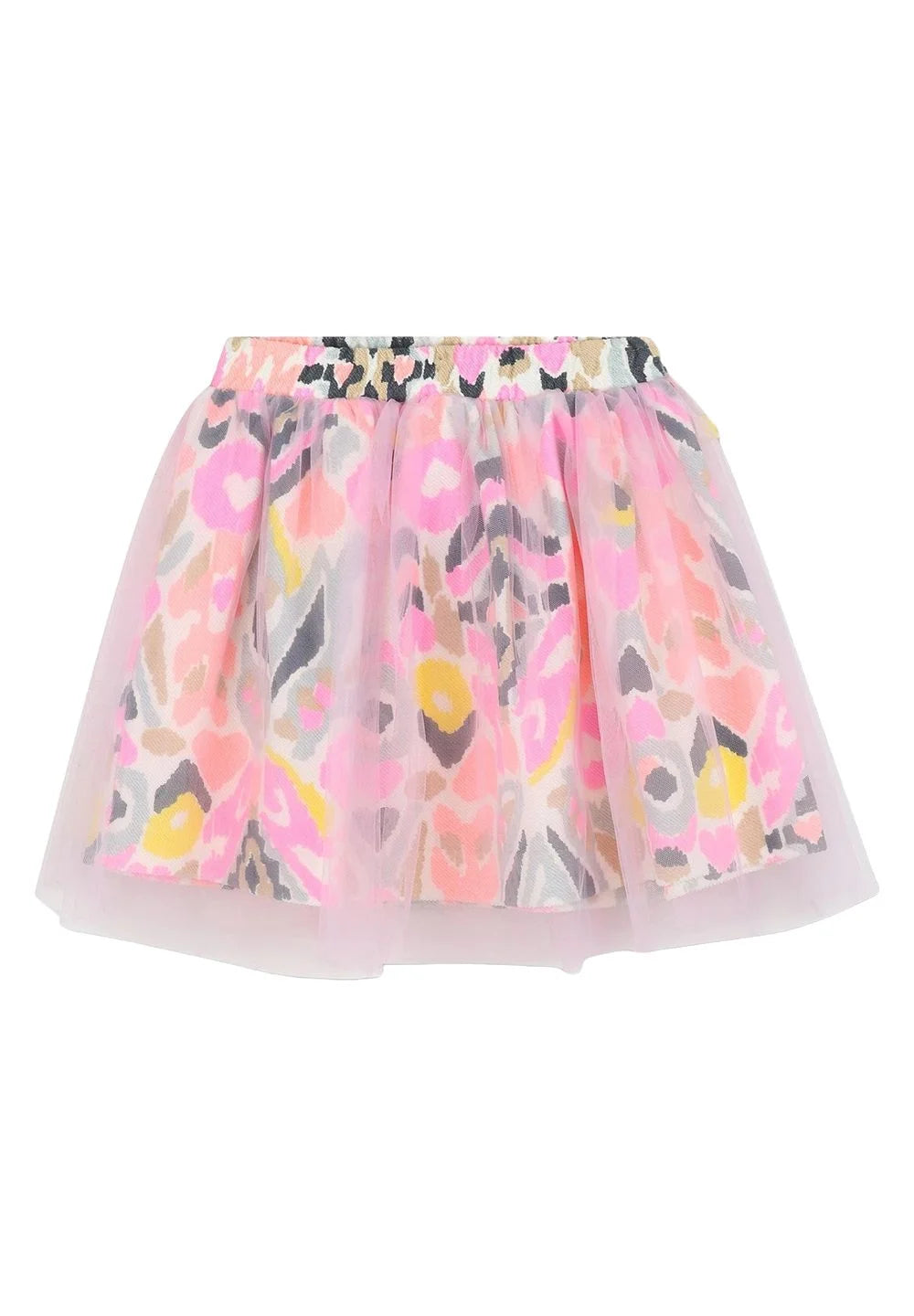 BILLIEBLUSH GIRLS LAYERED PRINTED TULLE SKIRT