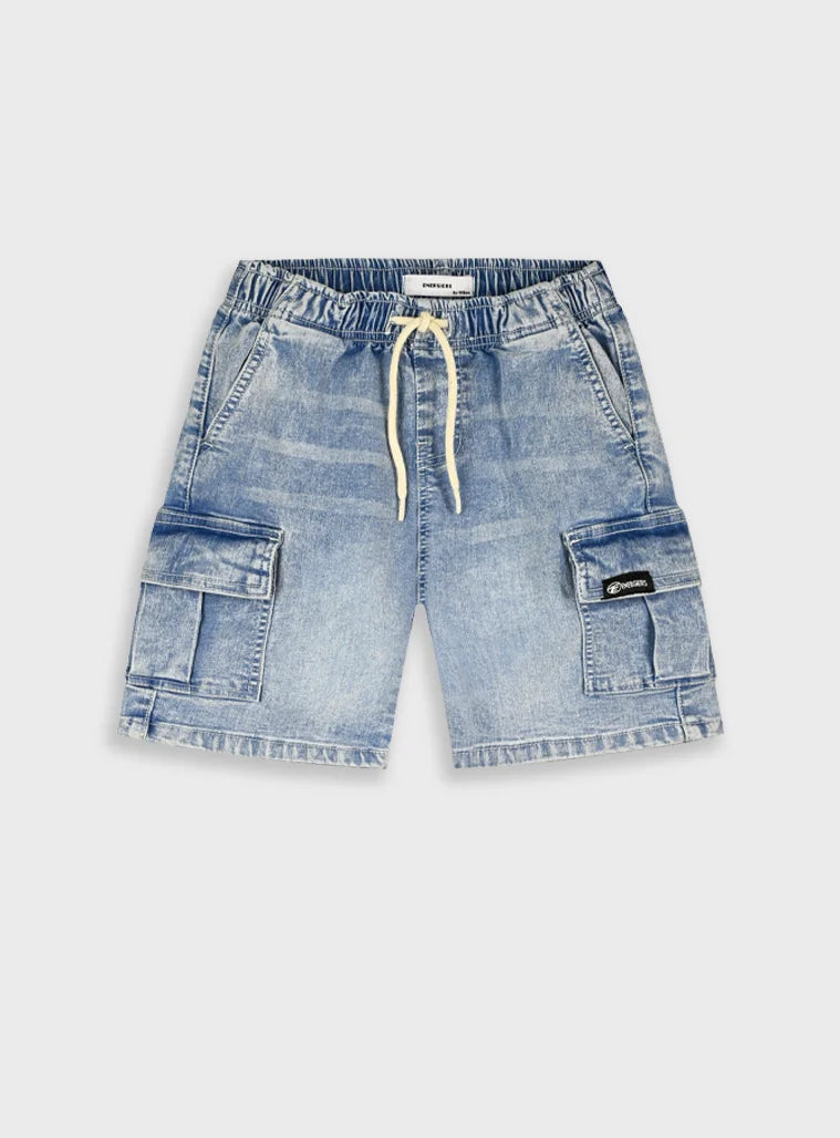 ENERGIERS DENIM CARGO BERMUDA