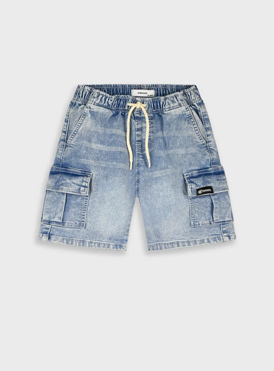ENERGIERS DENIM CARGO BERMUDA