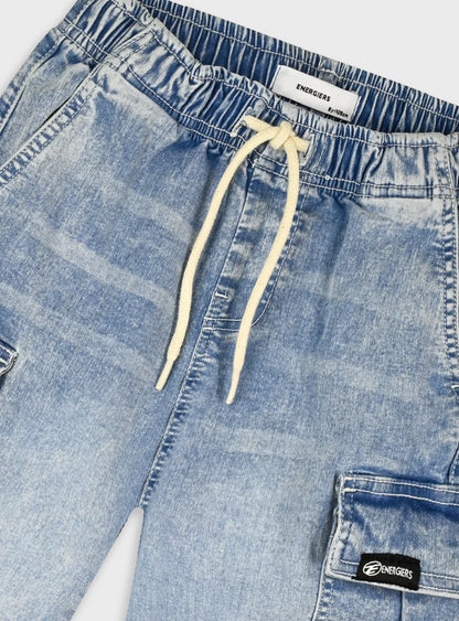 ENERGIERS DENIM CARGO BERMUDA