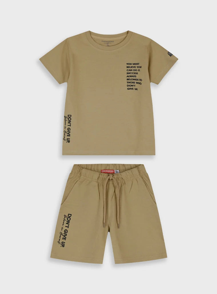 ENERGIERS KIDS T SHIRT & BERMUDA SHORTS