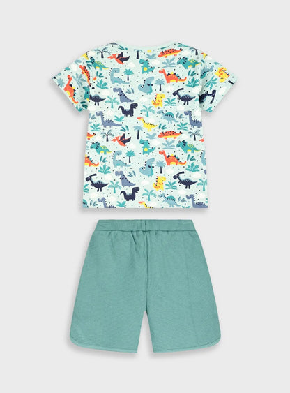 ENERGIERS KIDS ALLOVER PRINT SET T SHIRT & SHORTS