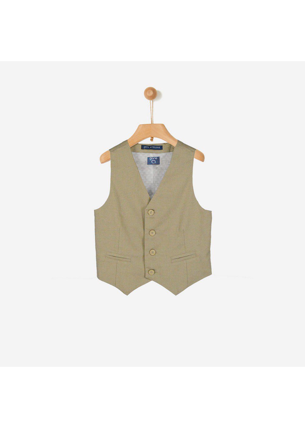 GANG KIDS COTTON LINEN VEST