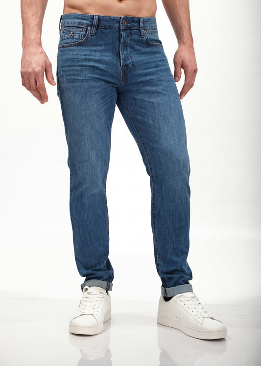 BLUECRAFT X SCINN ELTON MEDIUM WASH JEAN