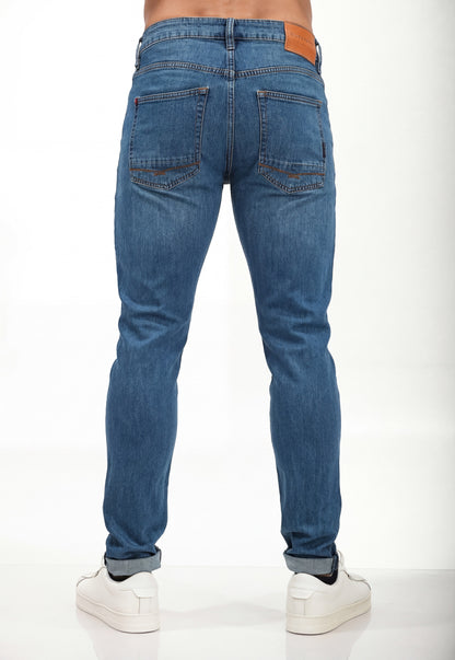 BLUECRAFT X SCINN ELTON MEDIUM WASH JEAN