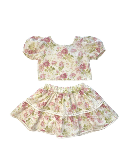 SWEET BABY ROMANTIC FLORAL SET