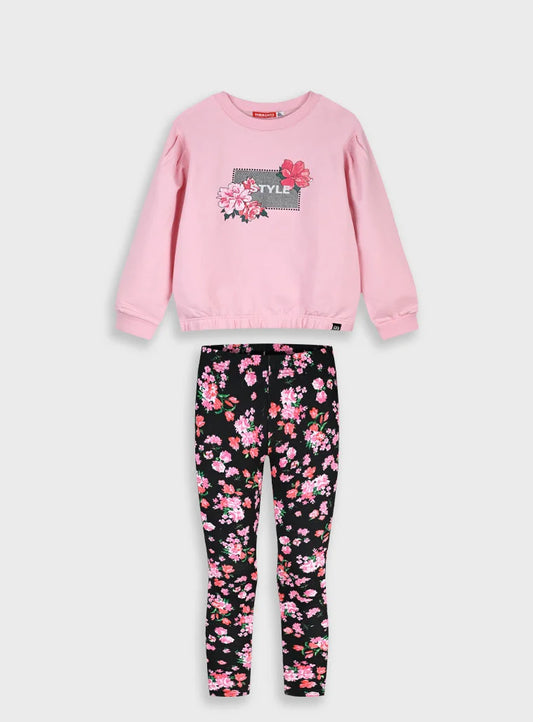 ENERGIERS GIRL SET TOP & LEGGINGS
