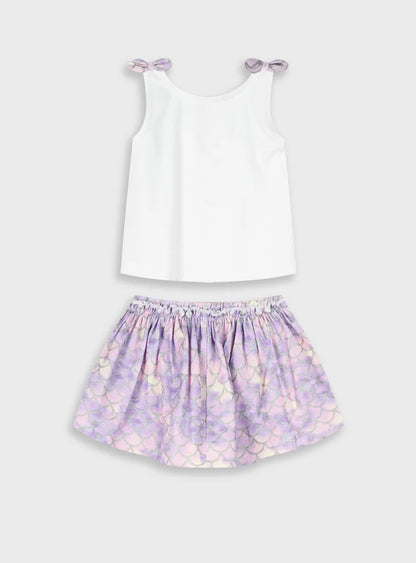 ENERGIERS TANK TOP & SKIRT WITH INTERNAL LEGGINS SET