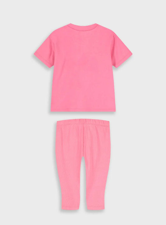 ENERGIERS GIRLS SUMMER CUTIE T SHIRT & LEGGINS SET