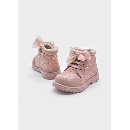 MAYORAL BABY GLITTER BIKER BOOTS