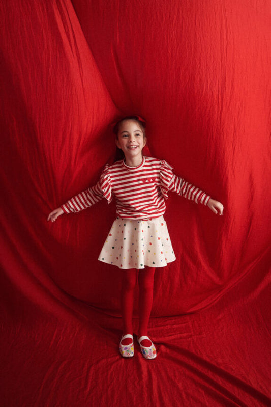 TWO IN A CASTLE A JUMPSUIT AND ALLOVER SKIRT