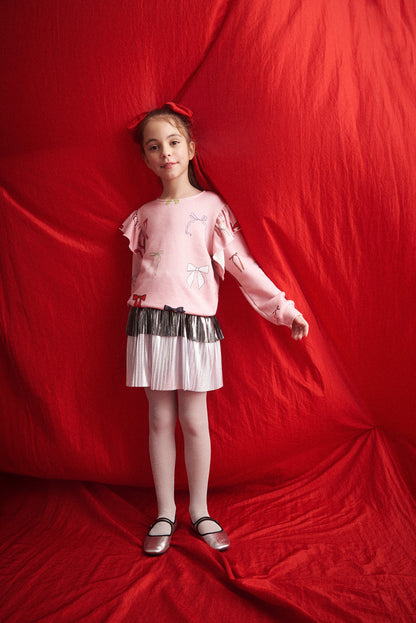 TWO IN A CASTLE BOWLAND FRILLS SWEATER