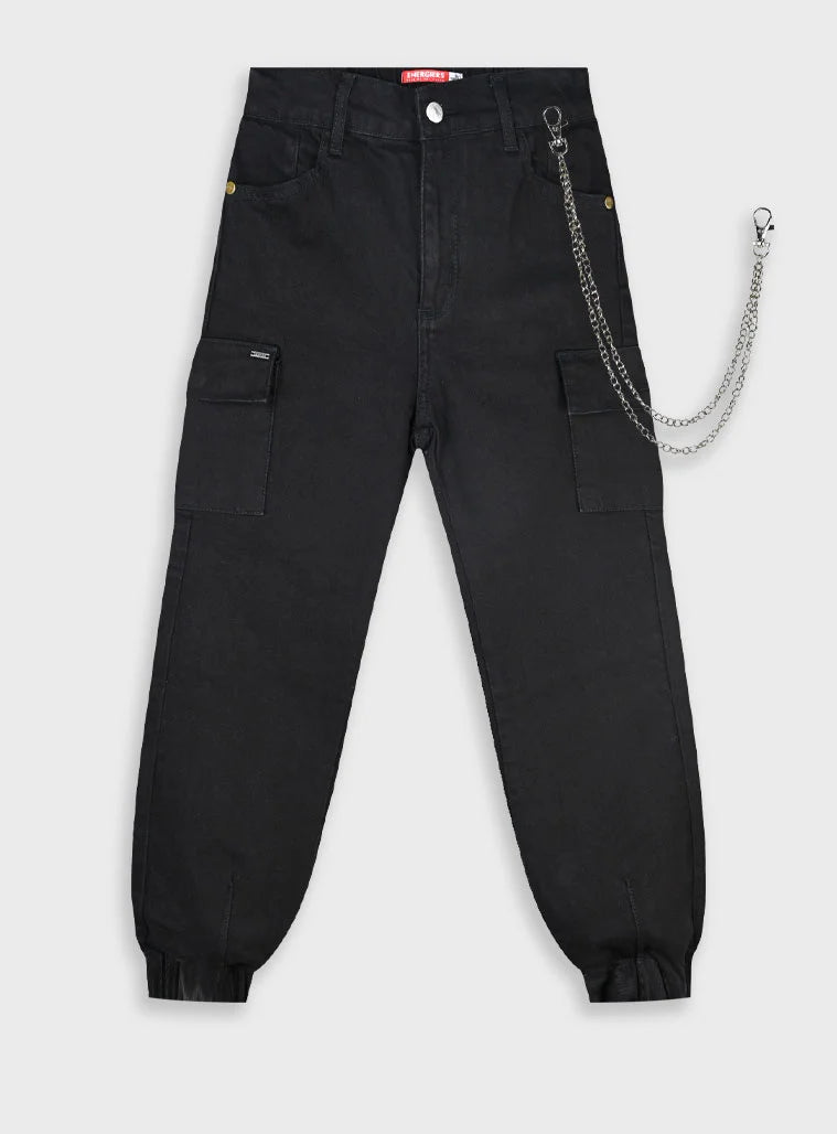 ENERGIERS CARGO JEAN WITH CHAIN