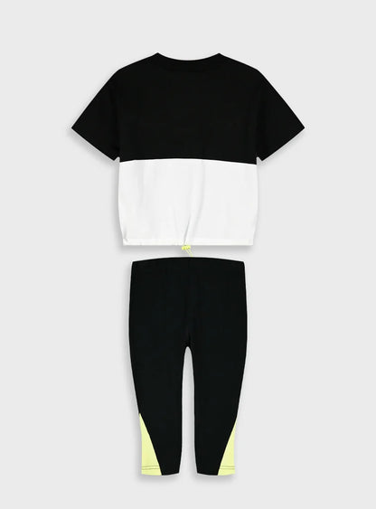 ENERGIERS KIDS T SHIRT & CAPRI LEGGINS SET