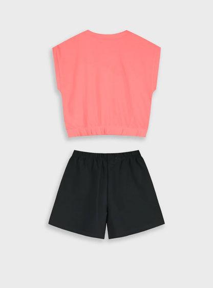 ENERGIERS GIRLS SLEEVELESS TOP & SHORTS SET