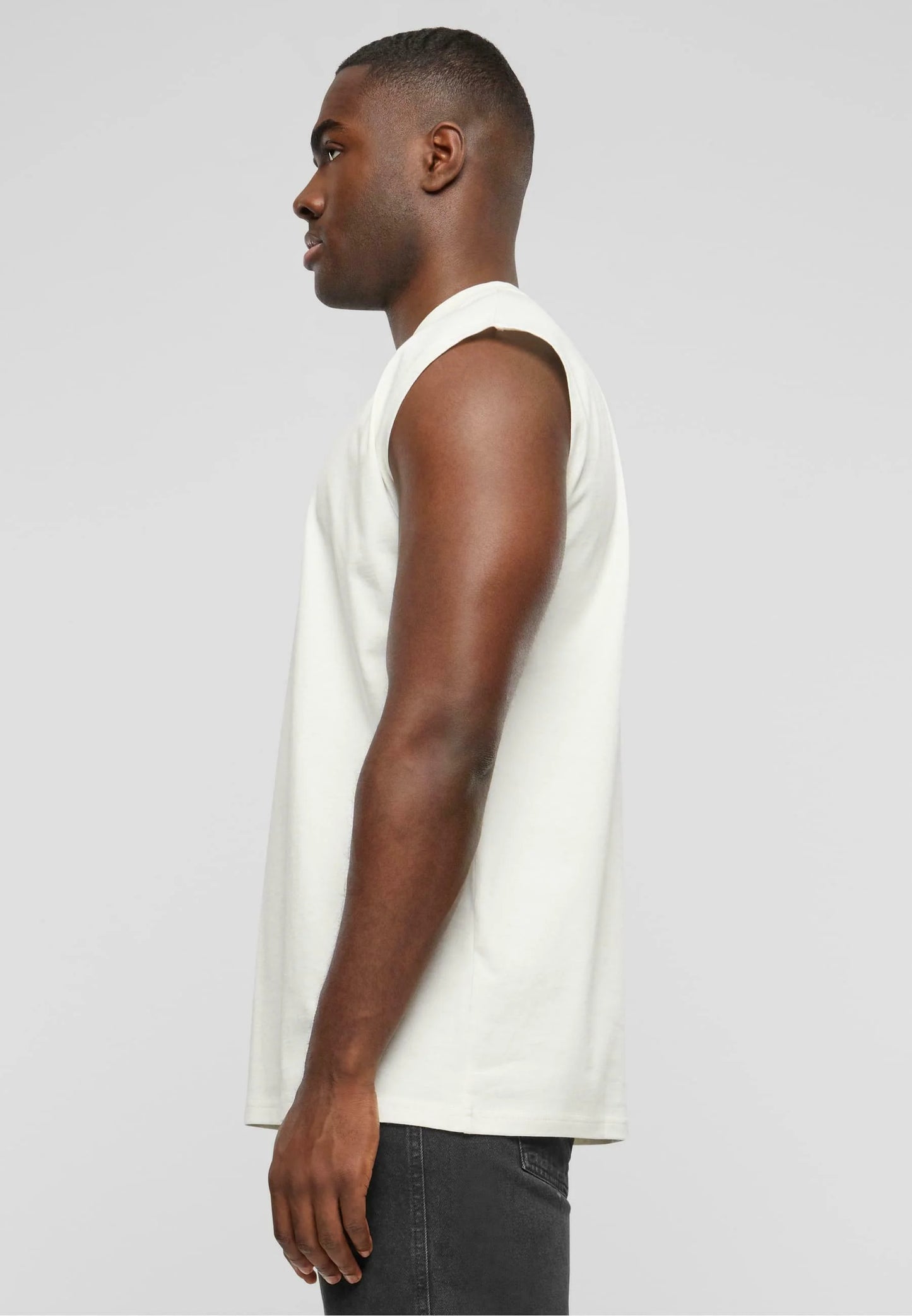 KARL KANI SMALL SIGNATURE ESSENTIAL SLEEVELESS TEE
