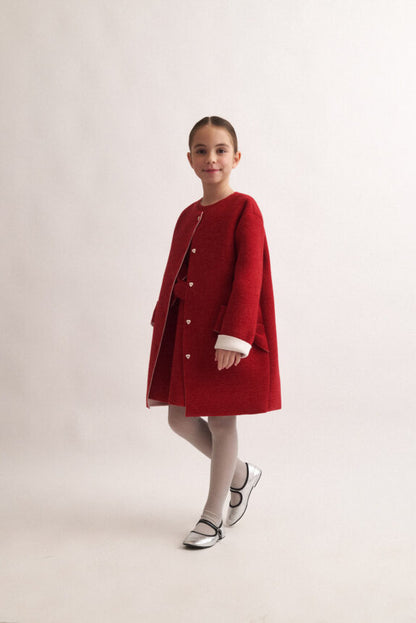 TWO IN A CASTLE THE REDS BOWS NEOPRENE COAT