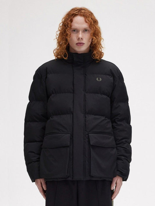 FRED PERRY PADDED POCKET DETAIL JACKET
