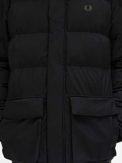 FRED PERRY PADDED POCKET DETAIL JACKET