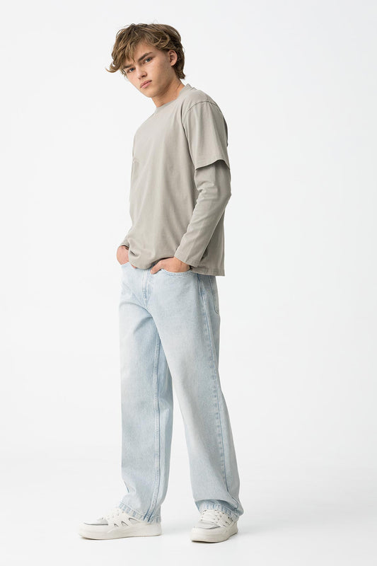 TIFFOSI TEENS OSKI_8 SUPER BAGGY JEANS