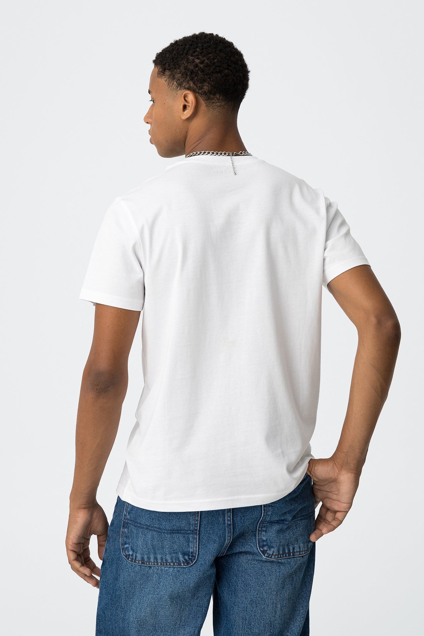 TIFFOSI T SHIRT WITH EMBOSSED DETAIL