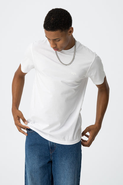 TIFFOSI T SHIRT WITH EMBOSSED DETAIL