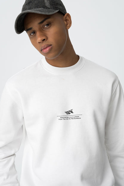 TIFFOSI SWEATSHIRT WITH GRAFFITI PRINT