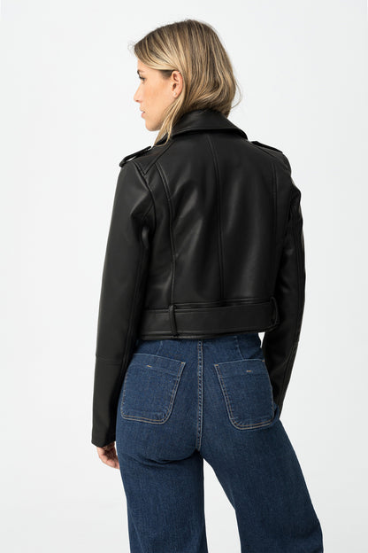 TIFFOSI SLIM FIT BIKER JACKET