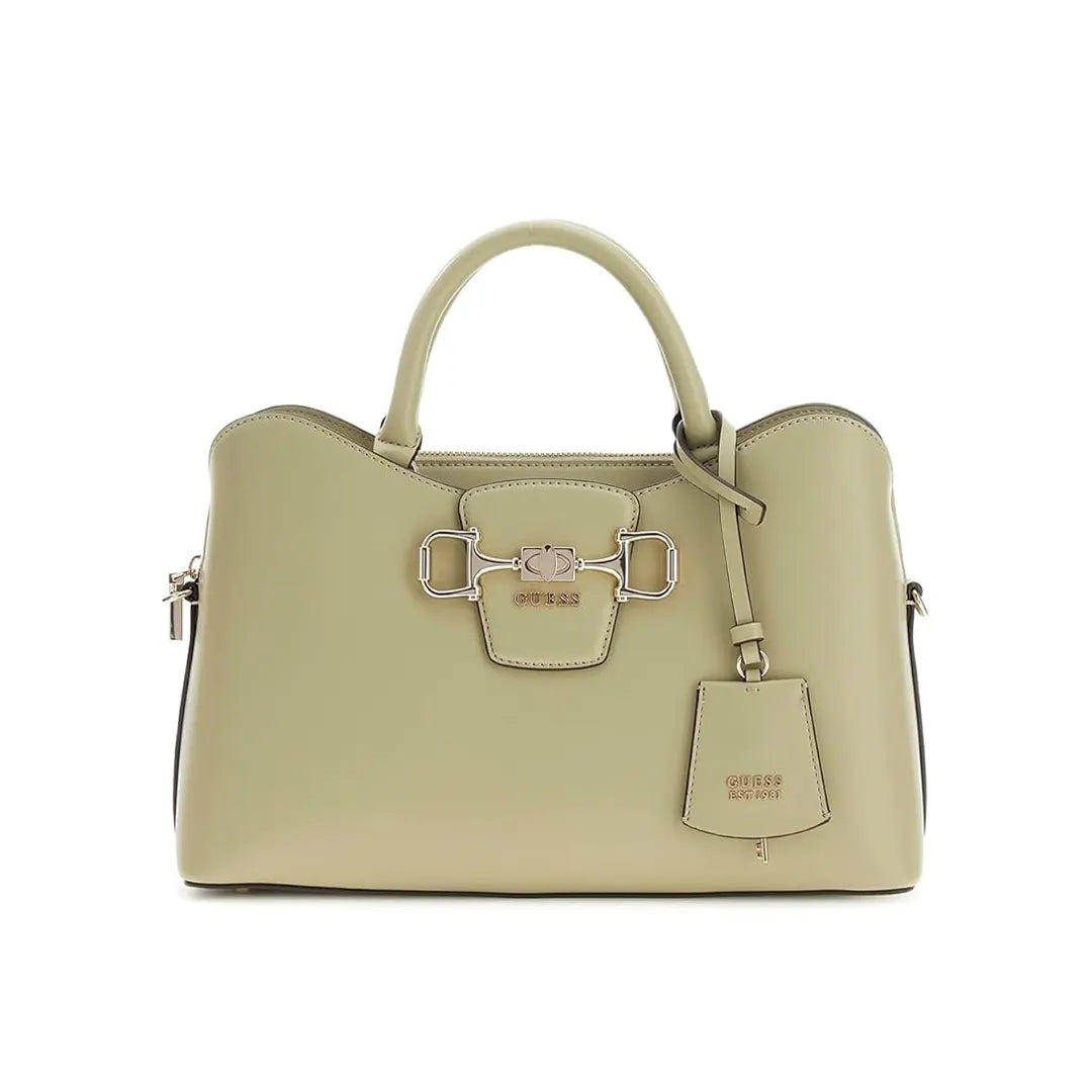 GUESS WOMAN JANIE SATCHEL HANDBAG