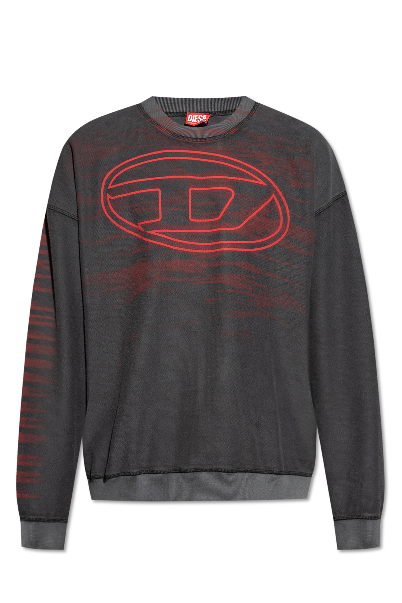 DIESEL S-BOXT T1 D OVAL SWEATSHIRT