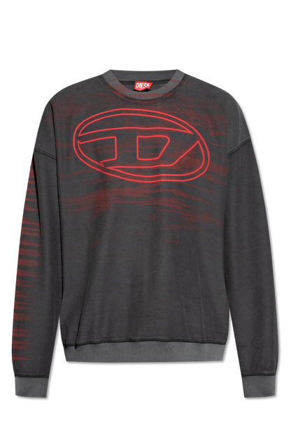 DIESEL S-BOXT T1 D OVAL SWEATSHIRT