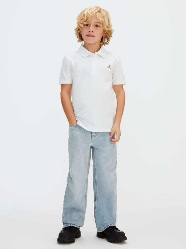CALVIN KLEIN COTTON STRETCH POLO SHIRT