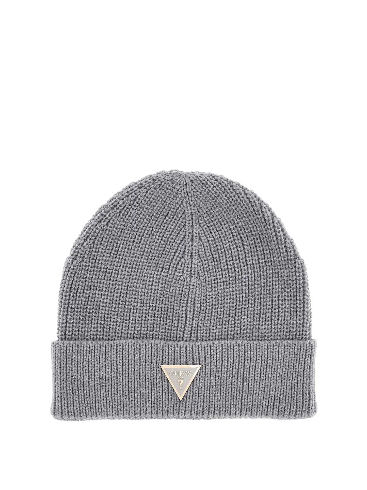 GUESS JEANS TRIANGLE LOGO BEANIE