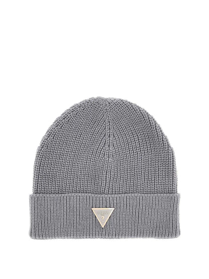 GUESS JEANS TRIANGLE LOGO BEANIE
