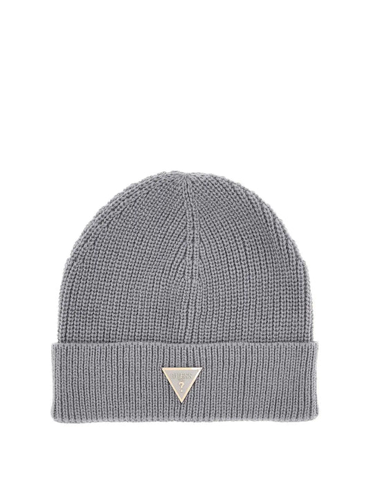 GUESS JEANS TRIANGLE LOGO BEANIE