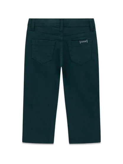 GUESS KIDS STRETCH SATIN COTTON PANTS