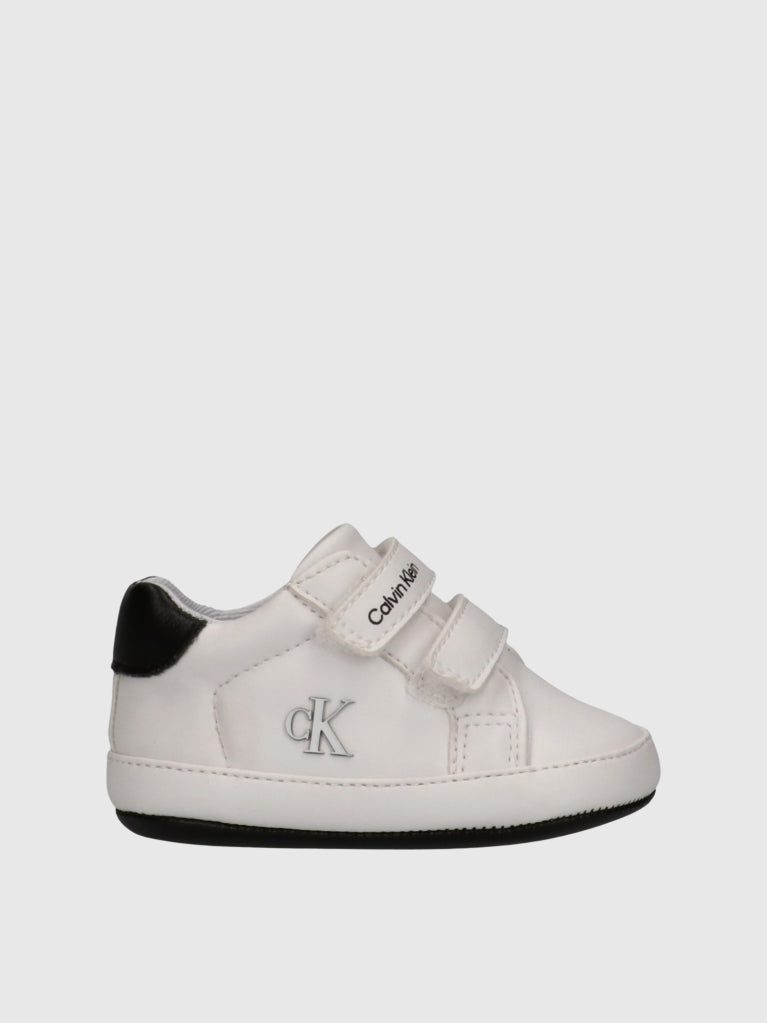 CALVIN KLEIN NEWBORN KIDS LOW CUT VELCRO SNEAKERS