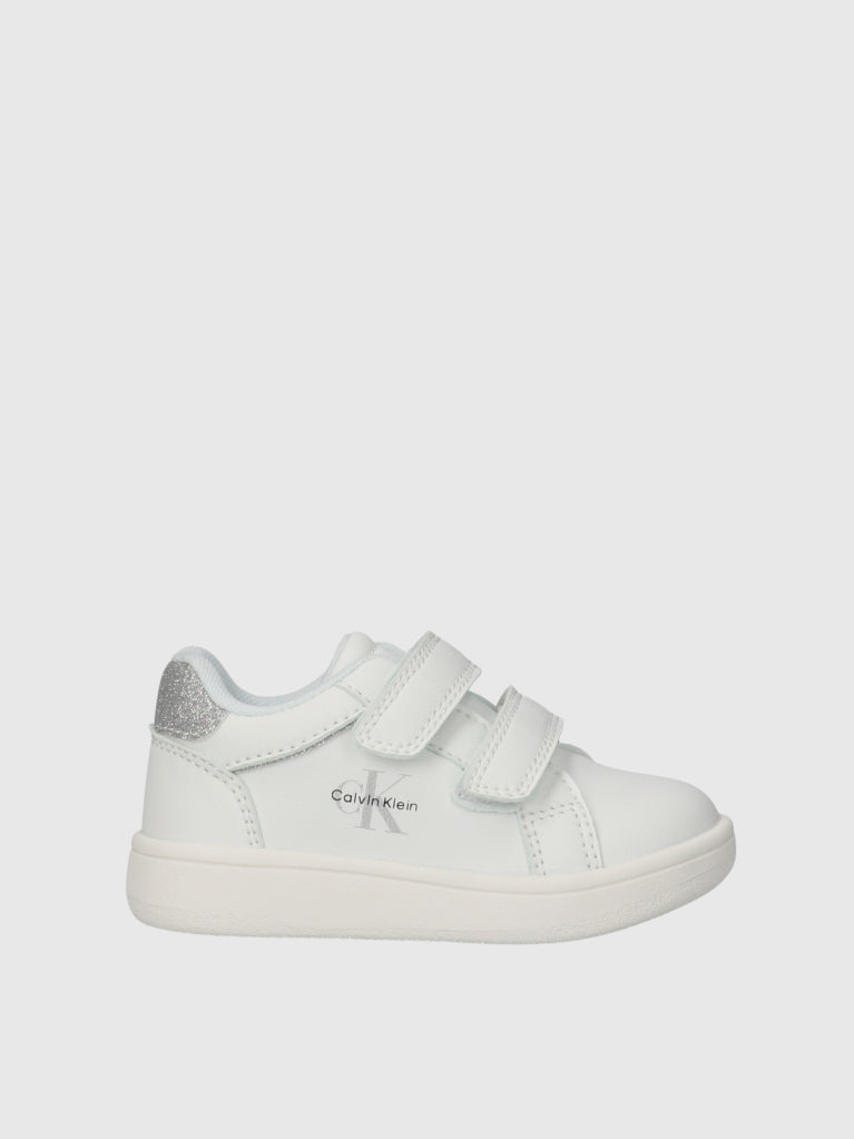 CALVIN KLEIN KIDS LOW CUT VELCRO SNEAKERS