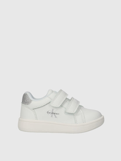 CALVIN KLEIN KIDS LOW CUT VELCRO SNEAKERS