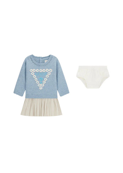 GUESS GRLS LS SET DRESS & PANTIES