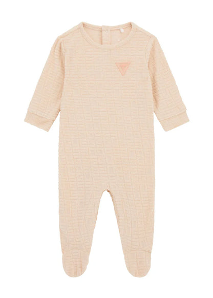 GUESS BABY UNISEX INTERLOCK OVERALL