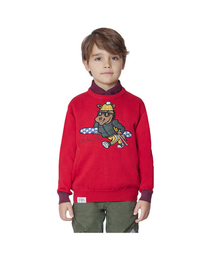 U.S POLO KIDS PULLOVER HORSE EMBLEM