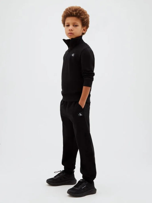 CALVIN KLEIN KIDS WOVEN LABEL RELAXED SWEATPANTS